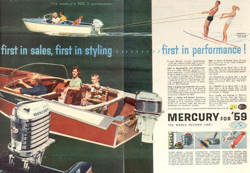 1959 Mercury Outboard Ad