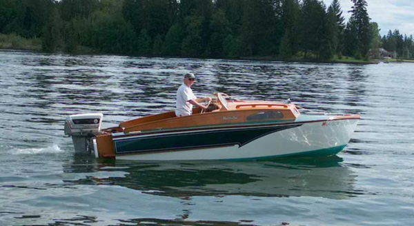 Steve Tweit's Mansfield Customline Boat