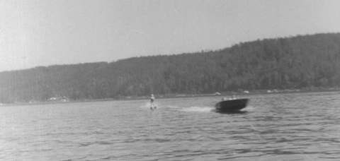 Waterskiing Behind an Ace on Hood Canal