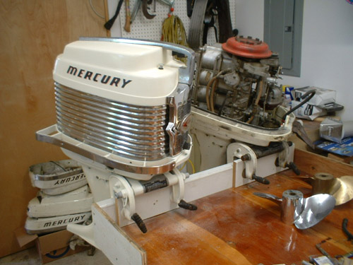 Composite Mercury Outboard